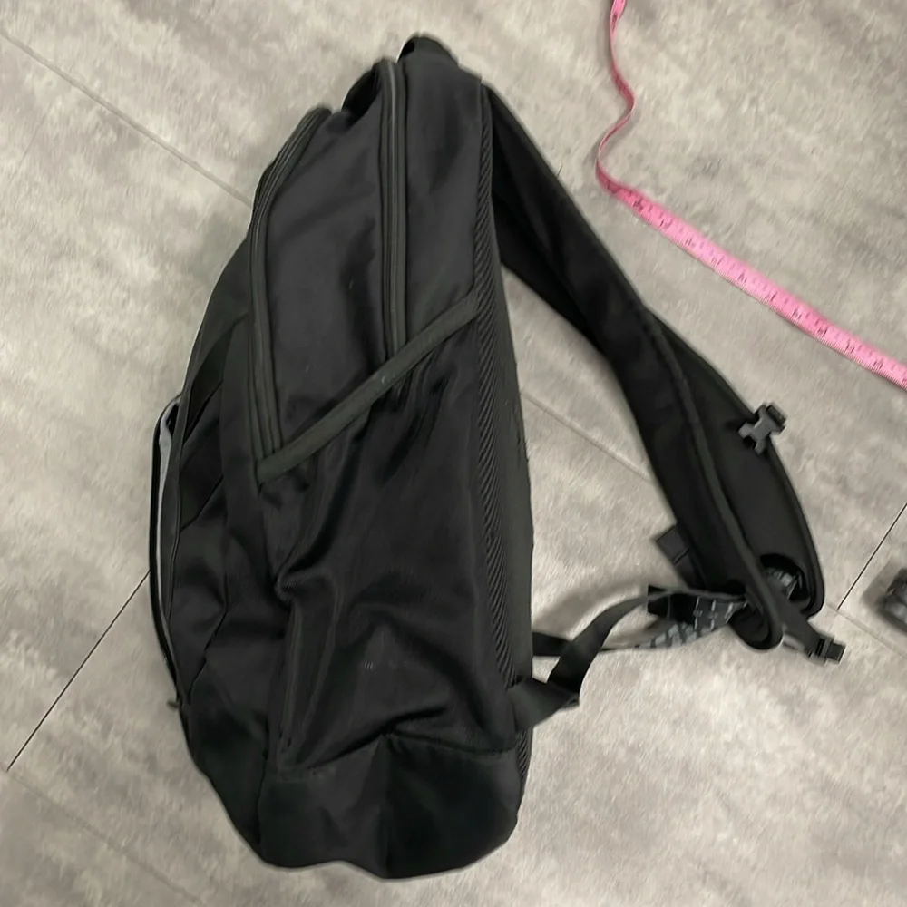 Under Armour hustle pro black backpack